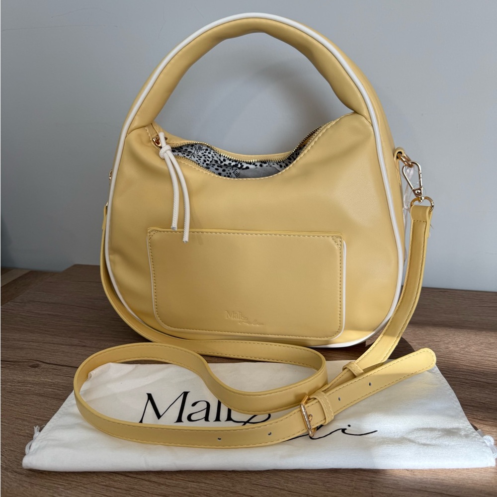 MALI+LILI Vegan Yellow Women's Handbag/Crossbody, NWTs